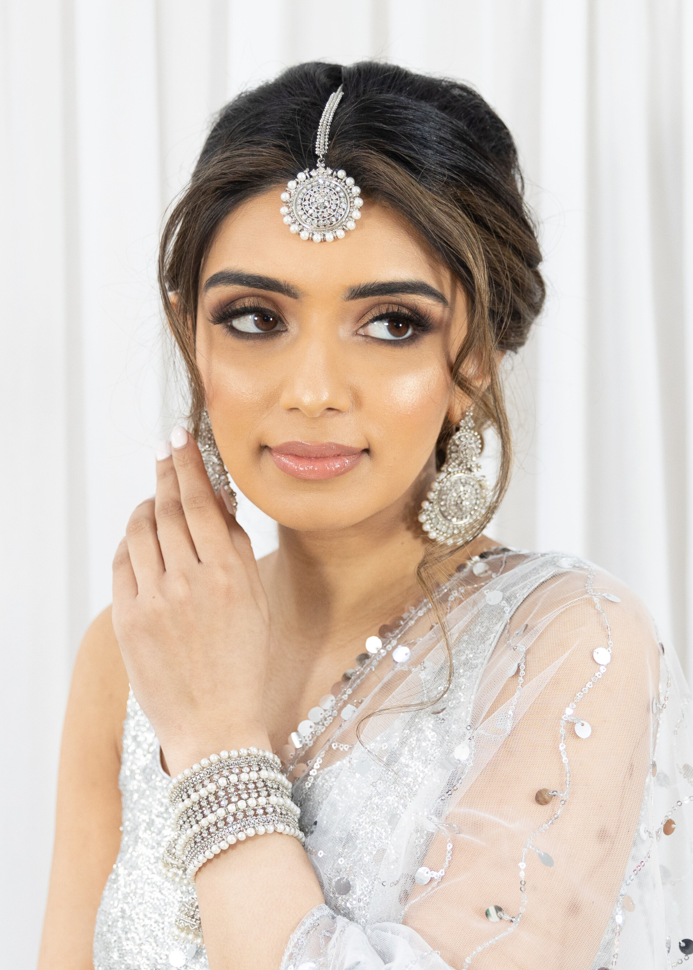 Royal Silver Tikka Set