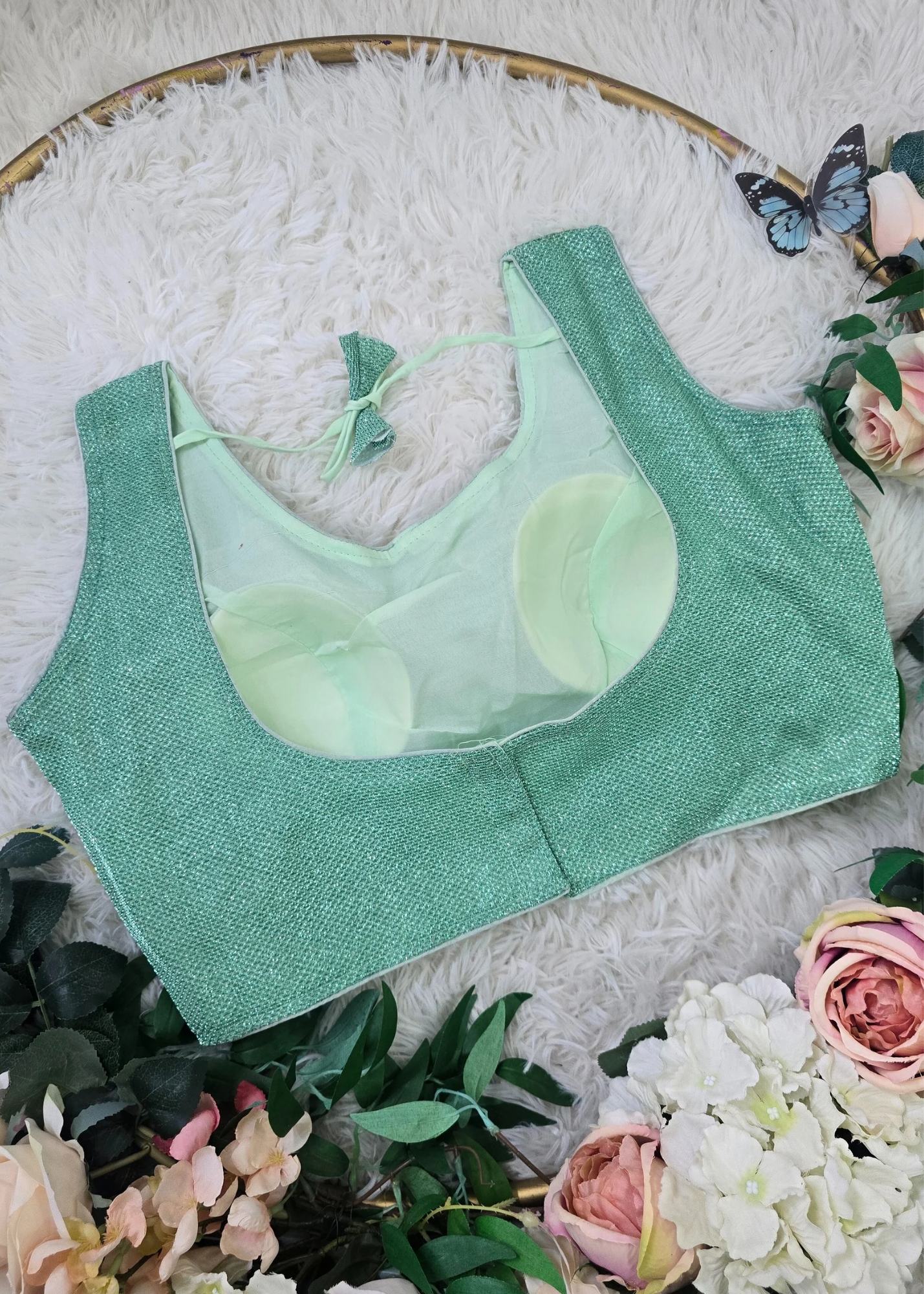 Mint Shimmer Blouse (16-18)