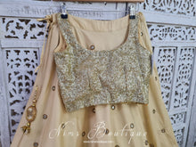 Luxury Gold Sequin Sleeveless Blouse Short (size 4-20)