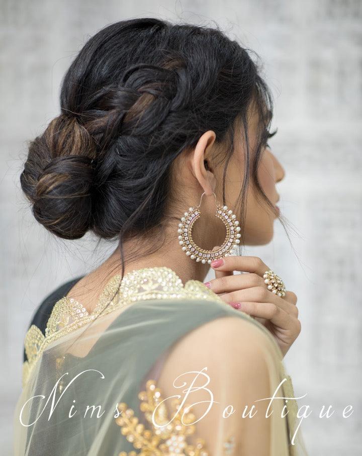 Nims Boutique Royal Pearl Bali Earrings