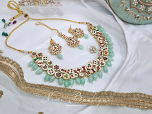 Blossom Mint Akira Kundan Set (2)