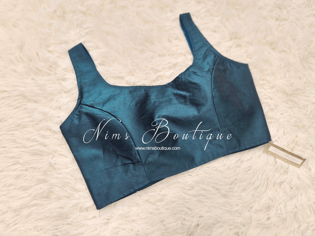 Nims Boutique The NB Dark Teal Blouse 10-14