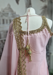 Light Pink Gharara Suit (Size 10-12)