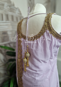 Lilac Gharara Suit (Size 10-12)