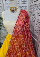 Red Bandhani Dupatta/Chunni