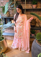 Nims Boutique Cienna Luxury Bright Pink Sharara Suit 8-10