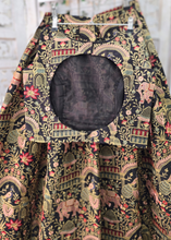 Elephant Black Embroidered Sleeveless Blouse (4-22)
