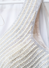 Isla NB Luxury White Bead Blouse (one size)