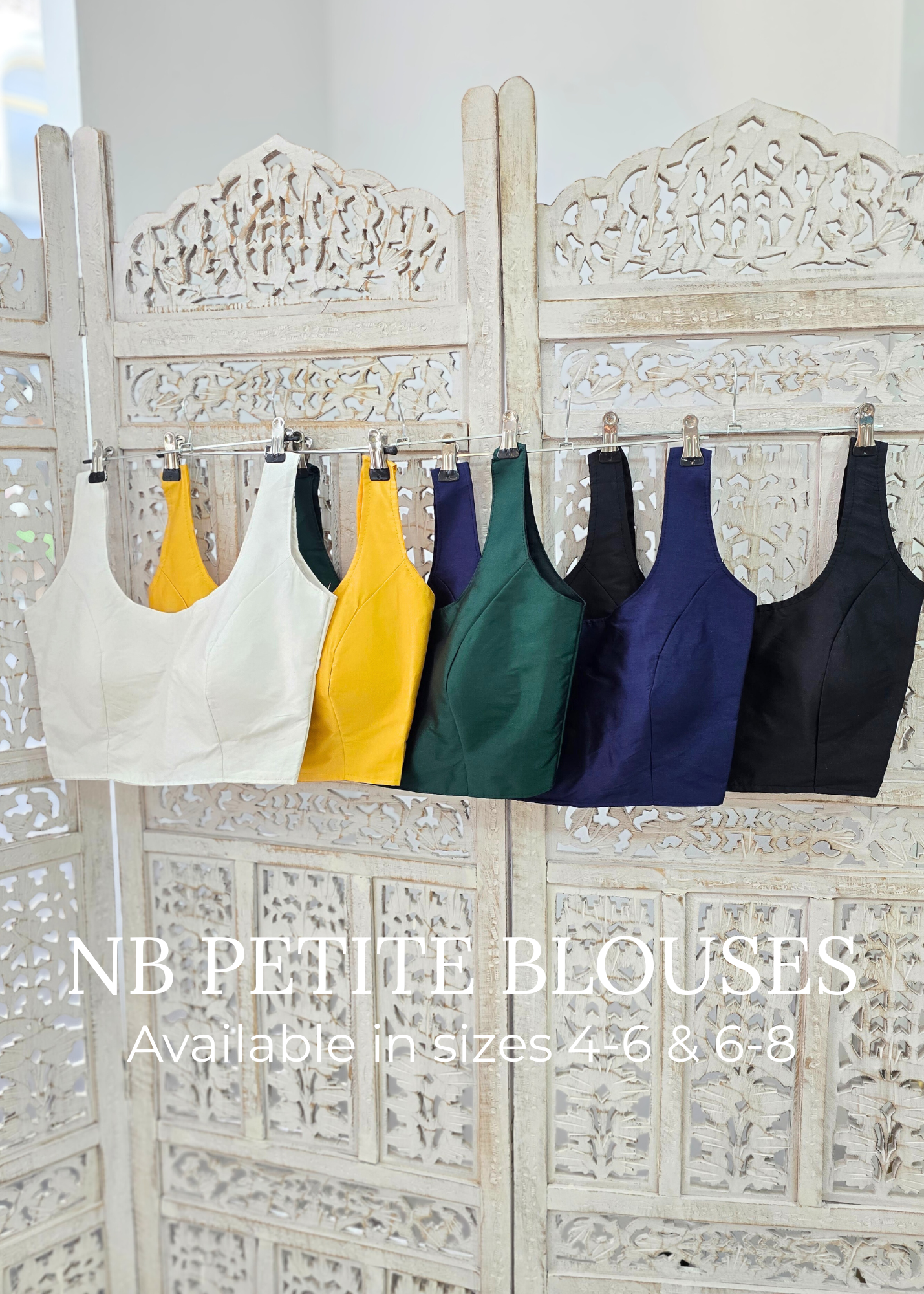 The NB Yellow Silk Blouse (petite sizes 4-8)