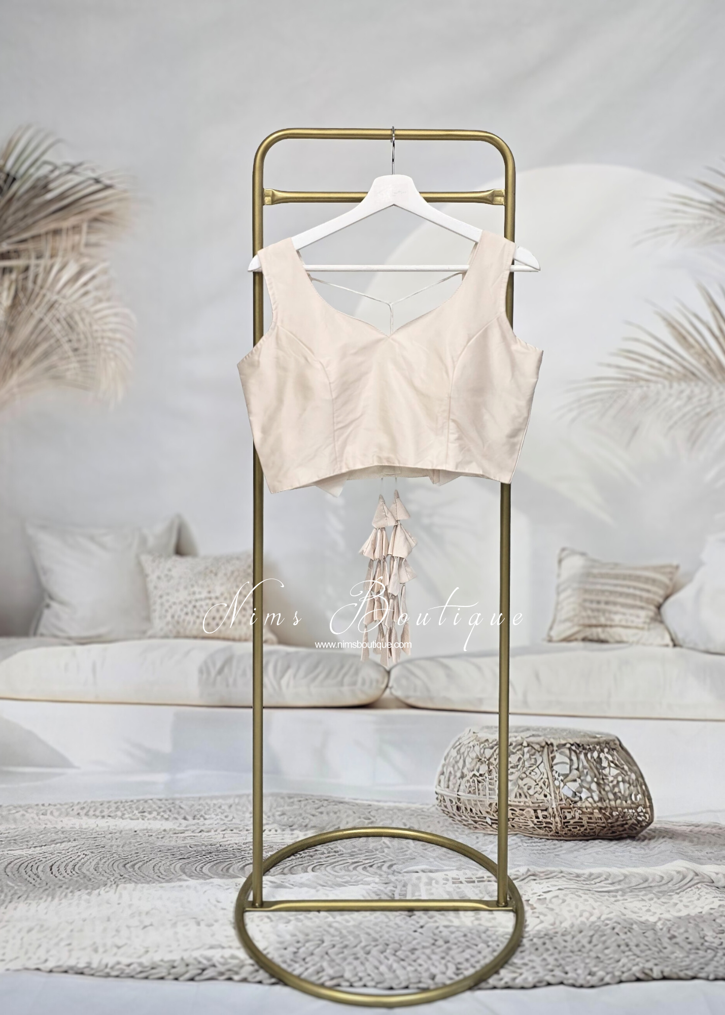 The NB Cream Sweetheart Blouse (12-14)