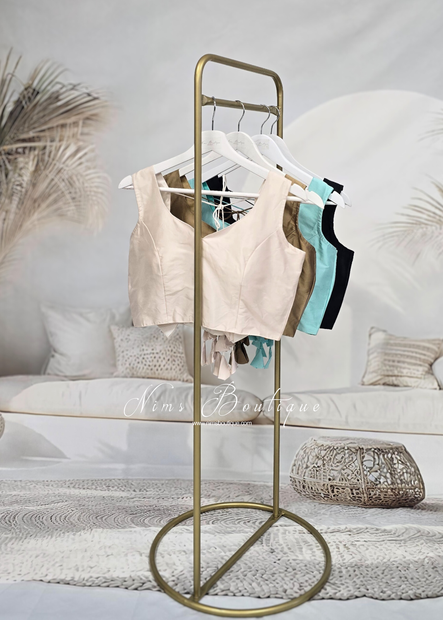 The NB Bronze Gold Sweetheart Blouse (12-14)