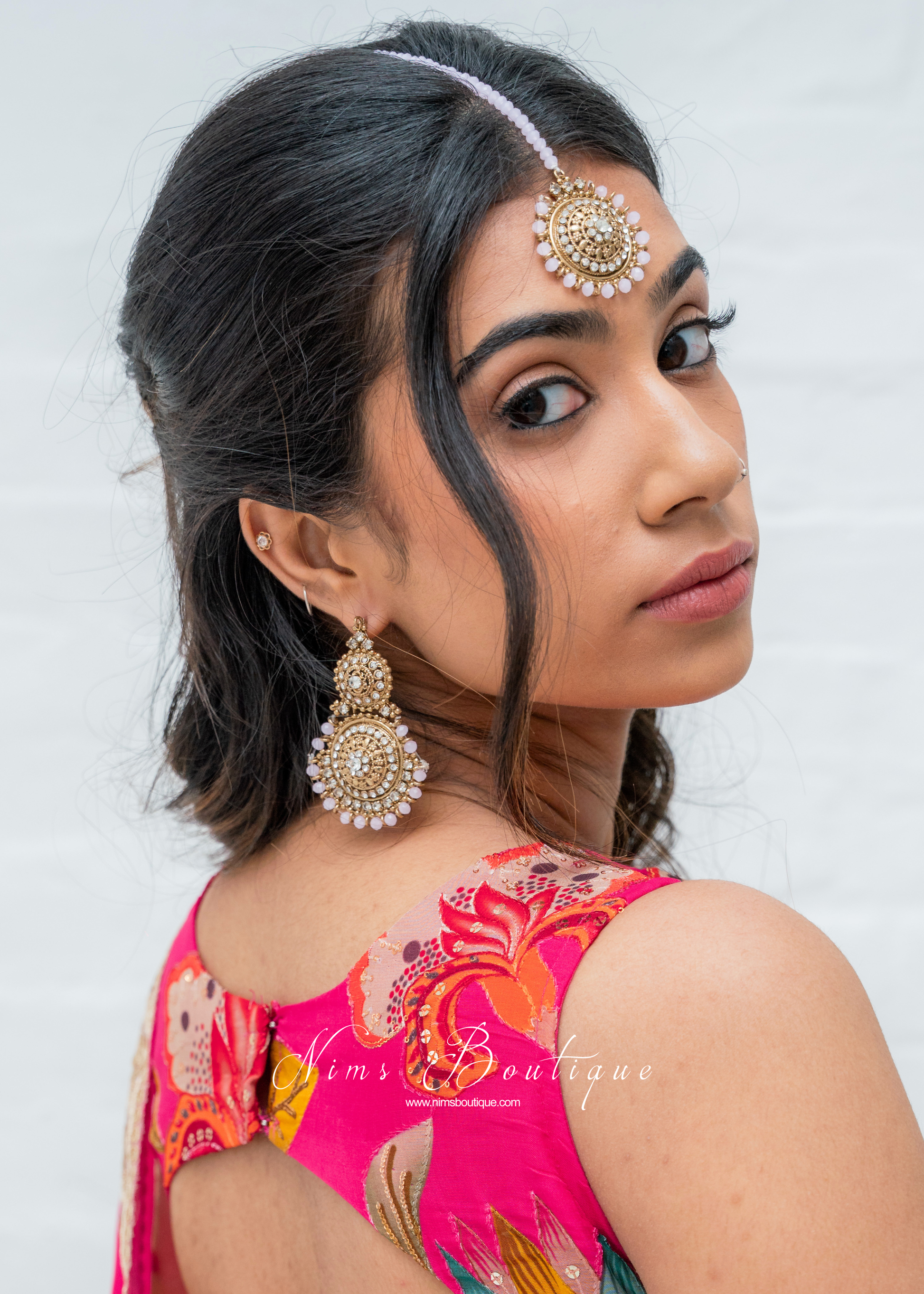 Royal Blush Tikka Set