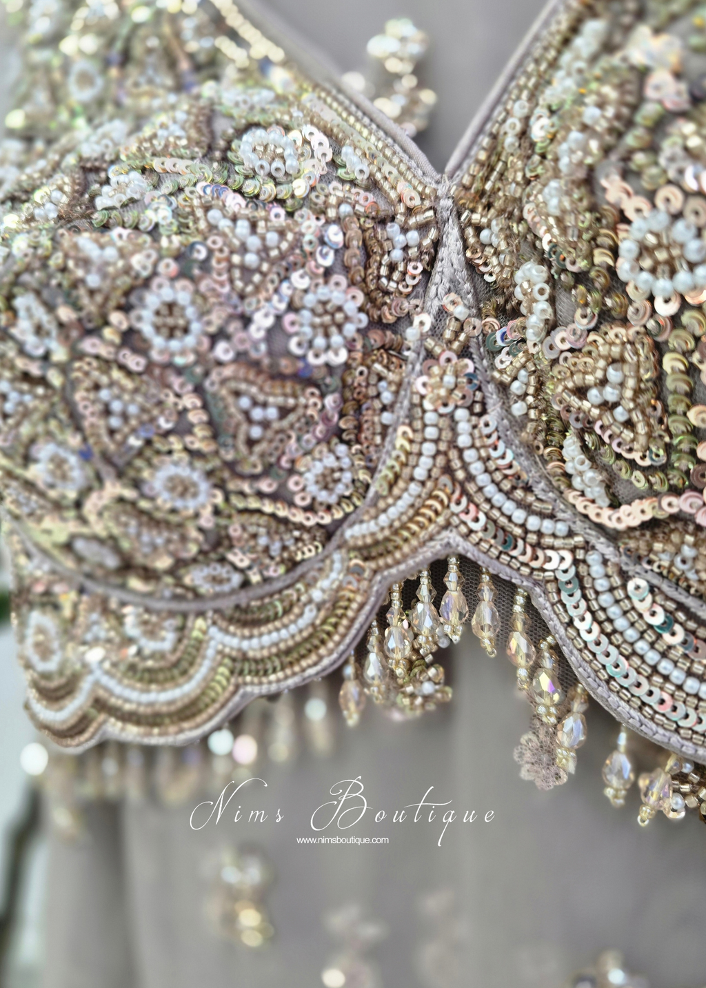 Luxury Capuccino Embellished Saree