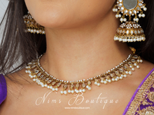 Nandini Royal Antique Gold & Pearl Necklace