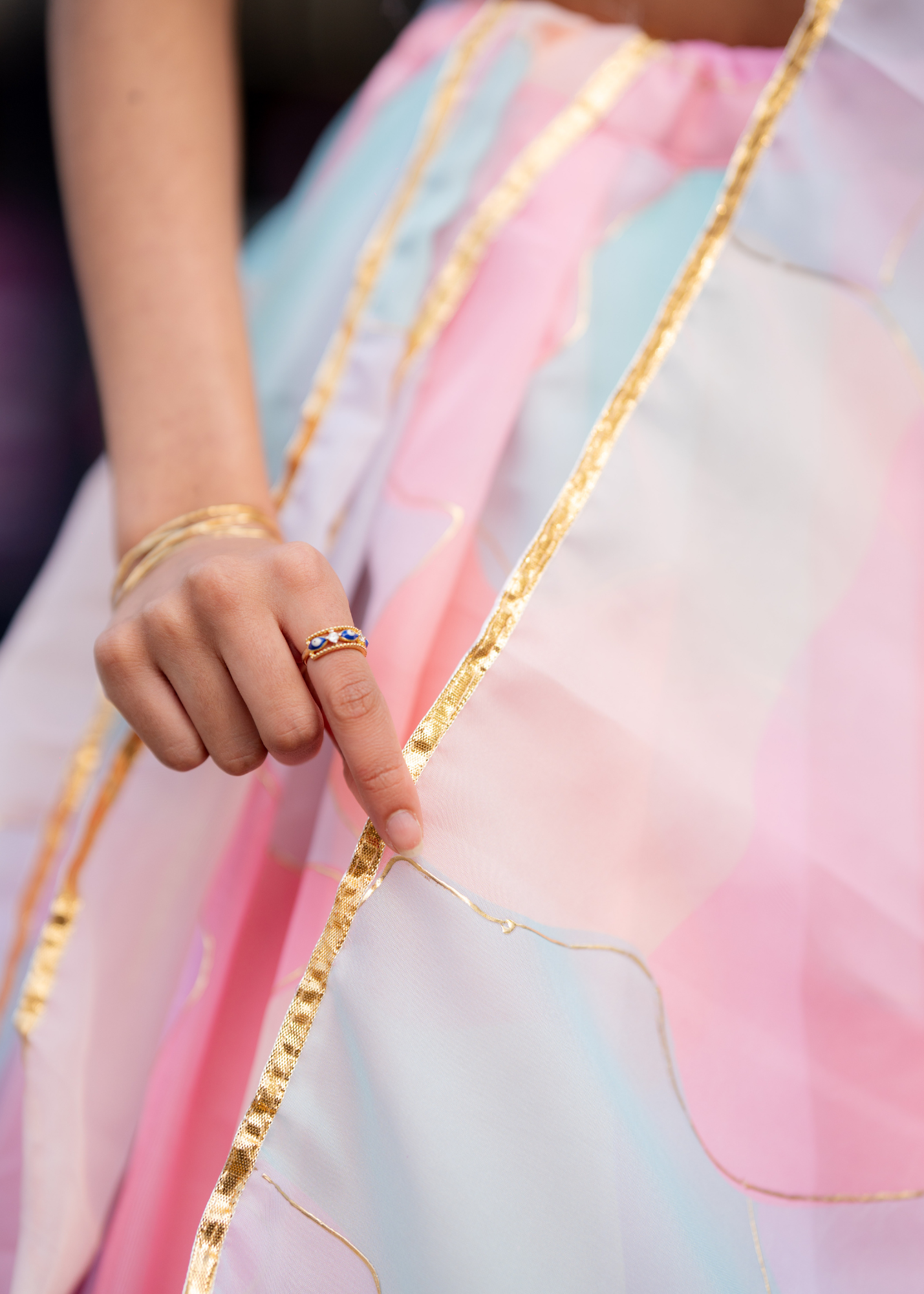Candy Multicolour Dupatta/Chunni
