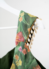 Willow NB Green Floral Blouse (one size)