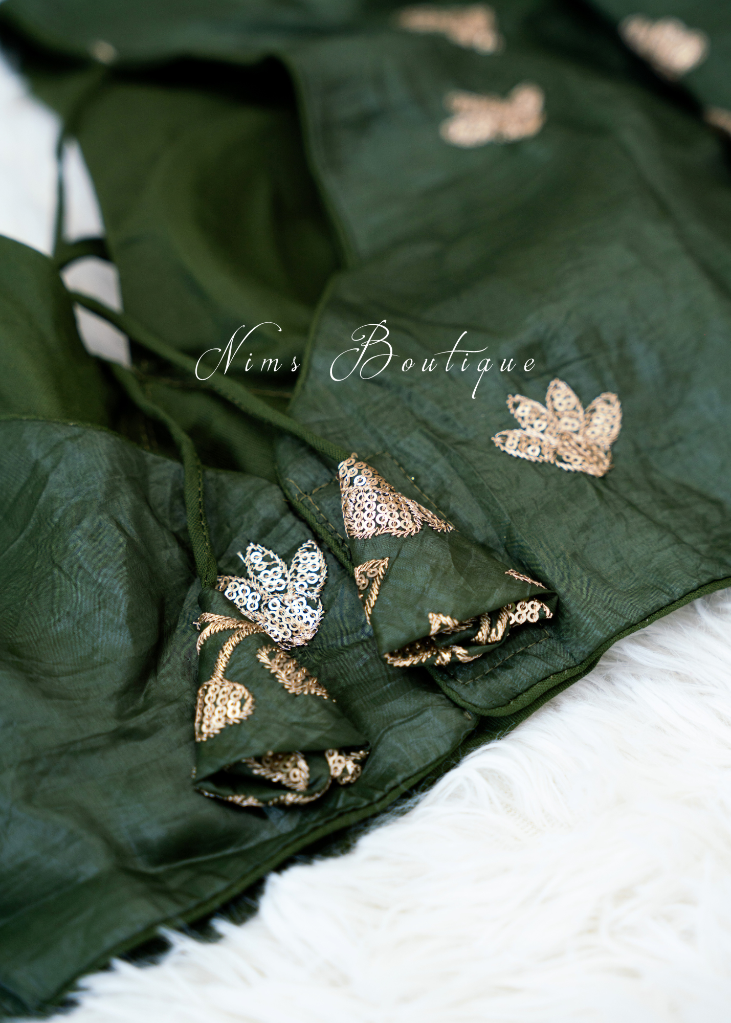 Freya NB Green Long Sleeve Blouse (one size)
