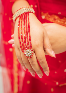 Royal Red Small Handpiece / Hath Panja