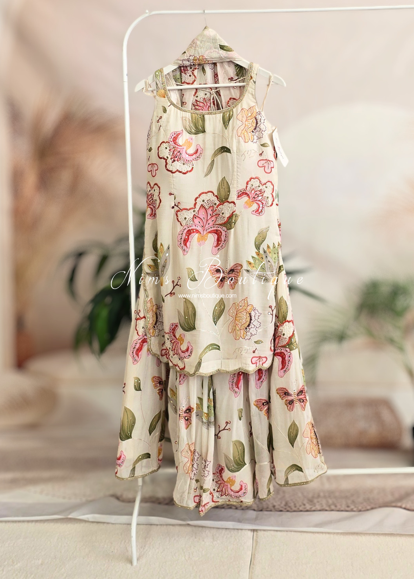 Luxury Evelina Sharara Suit (size 12)