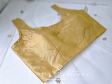 The NB Bright Gold Silk Blouse (10-12)