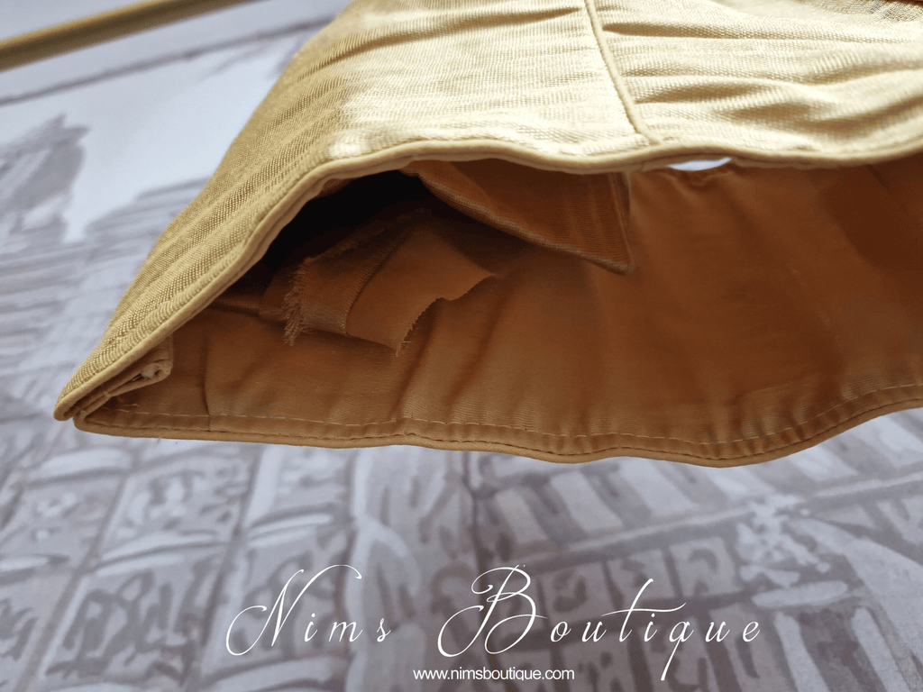 Nims Boutique The NB Bright Gold Blouse 16-18