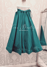 Dark Green Readymade skirt/lehnga (one size)