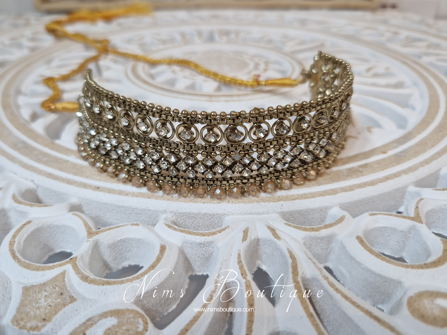 Limted Edition Royal Gold Choker Necklace