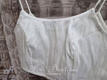 Maya White Thin Strap Blouse (size 4-16)