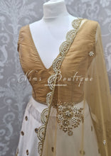 Rupa Gold Luxury Silk V Neck Blouse (size 4-16)