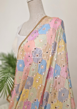 Sitara Luxury Pastel Multicolour Mirror Dupatta/Chunni