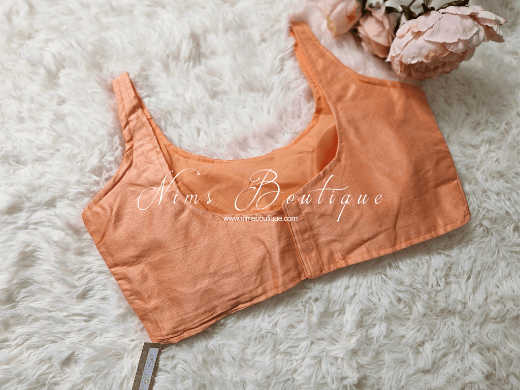 Nims Boutique The NB Peach Blouse 10-14