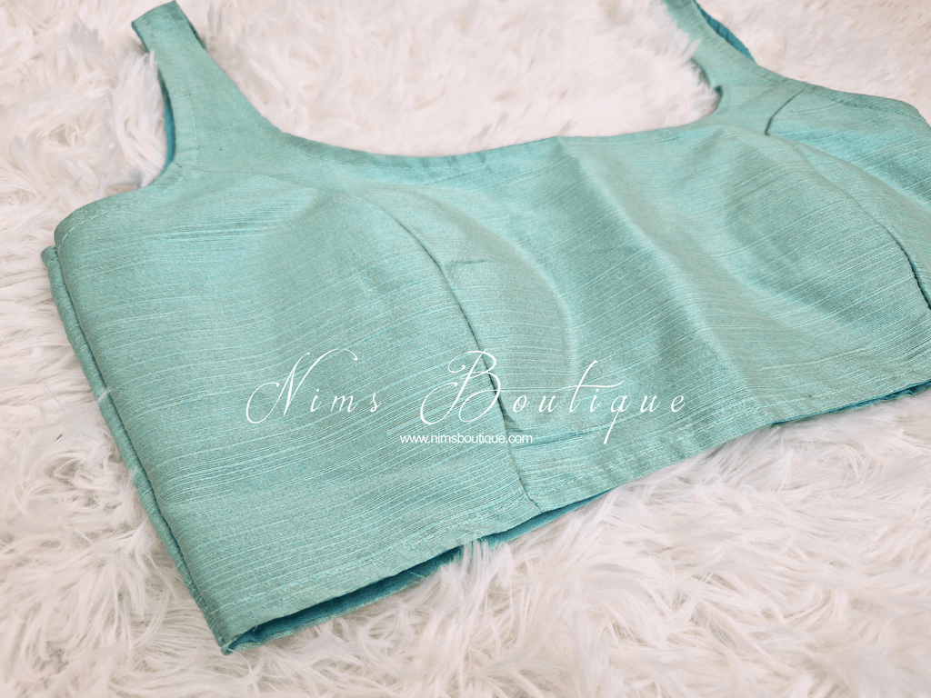 Nims Boutique The NB Light Duck Egg Blouse 10-12