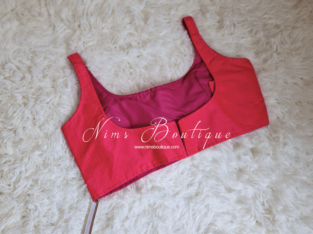 Nims Boutique The NB Deep Pink Blouse 10-12