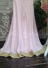 Light Pink Gharara Suit (Size 10-12)