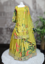 Nims Boutique Tropical Sharara Suit Size 12-16