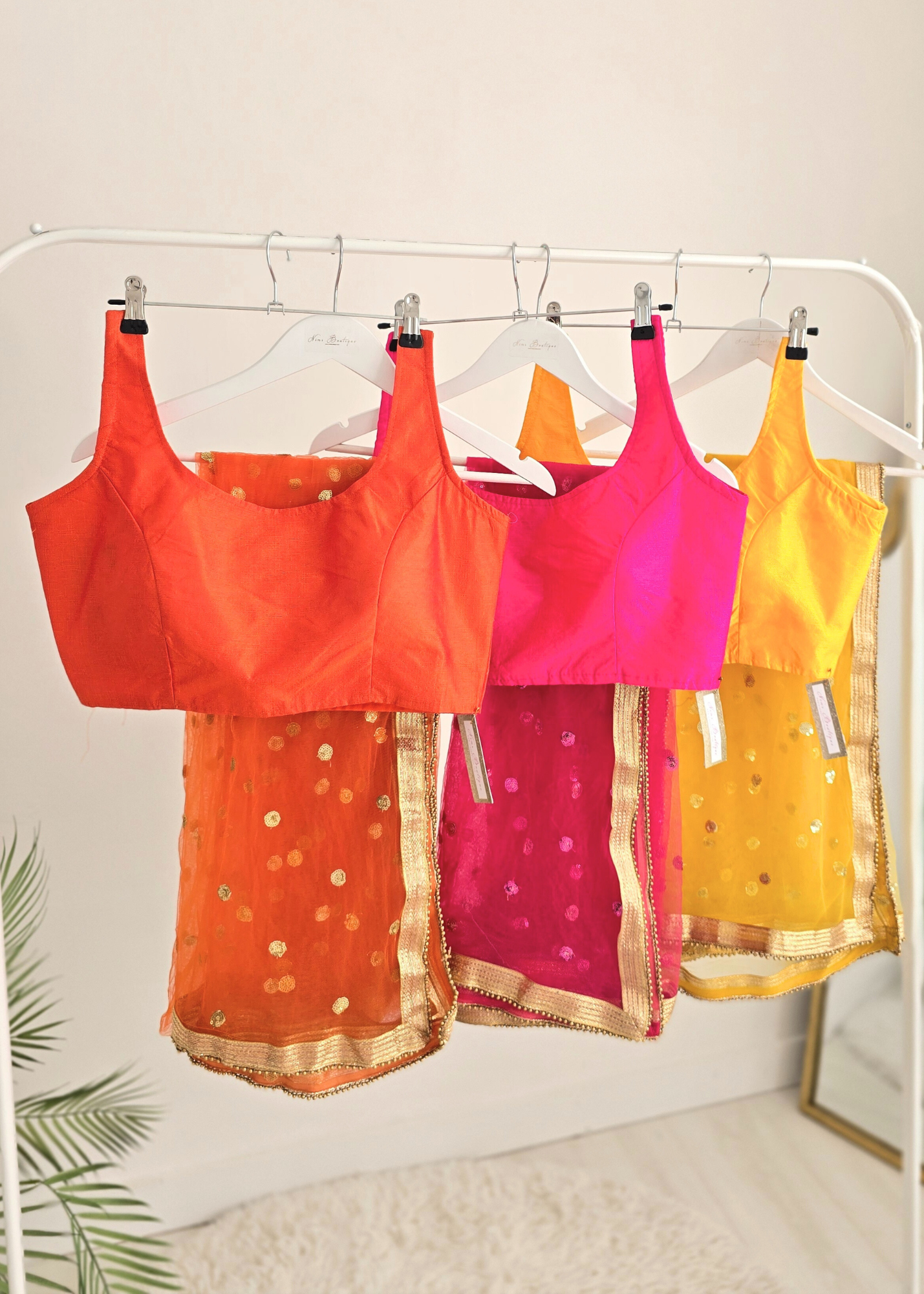 The NB Orange Blouse (10-12)