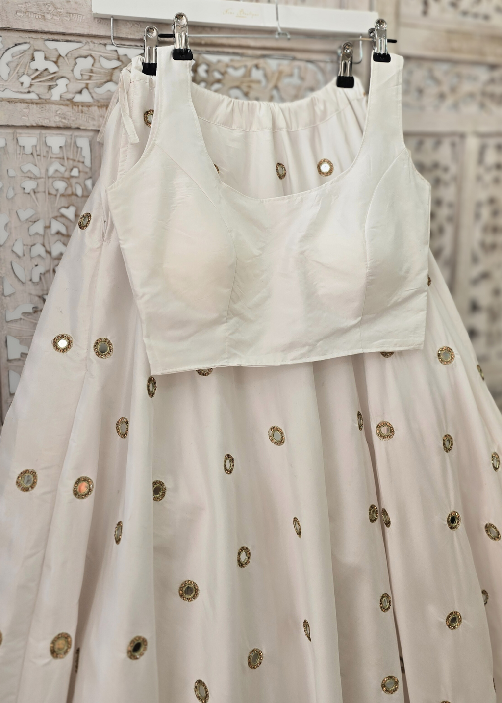 The NB White Silk Blouse (petite sizes 4-8)