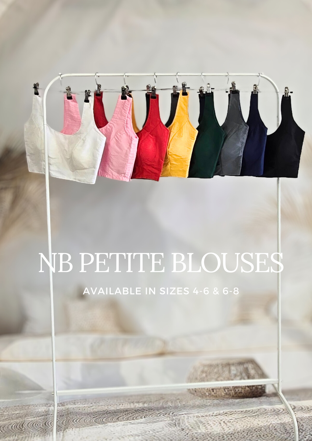 The NB Navy Silk Blouse (petite sizes 4-8)