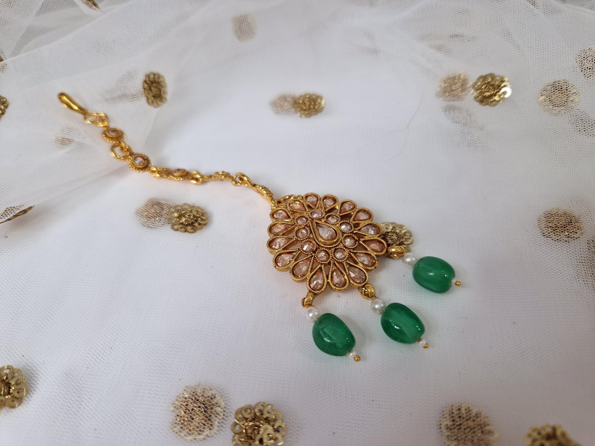 Nims Boutique Disha Green Tikka SS77
