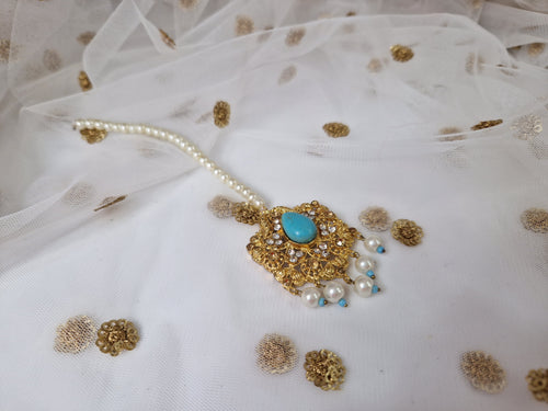 Maharani Pearl & Turqouise Tikka (SS78)