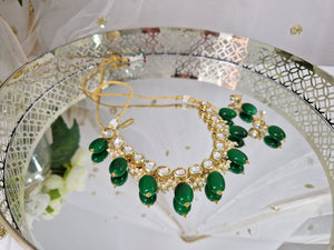 Deepika Green Kundan Set (SS99)