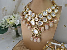 Shivani Luxury Peach Kundan Set (SS15)