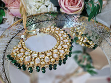 Naina Luxury Classic Kundan & Green Set