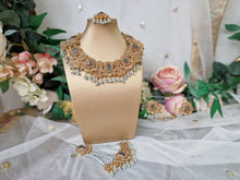 Ananya Gold & Grey Maharani Set