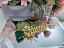 Nims Boutique Kundan Green Tikka DW7