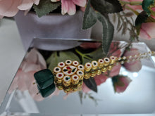 Nims Boutique Kundan Green Tikka DW7