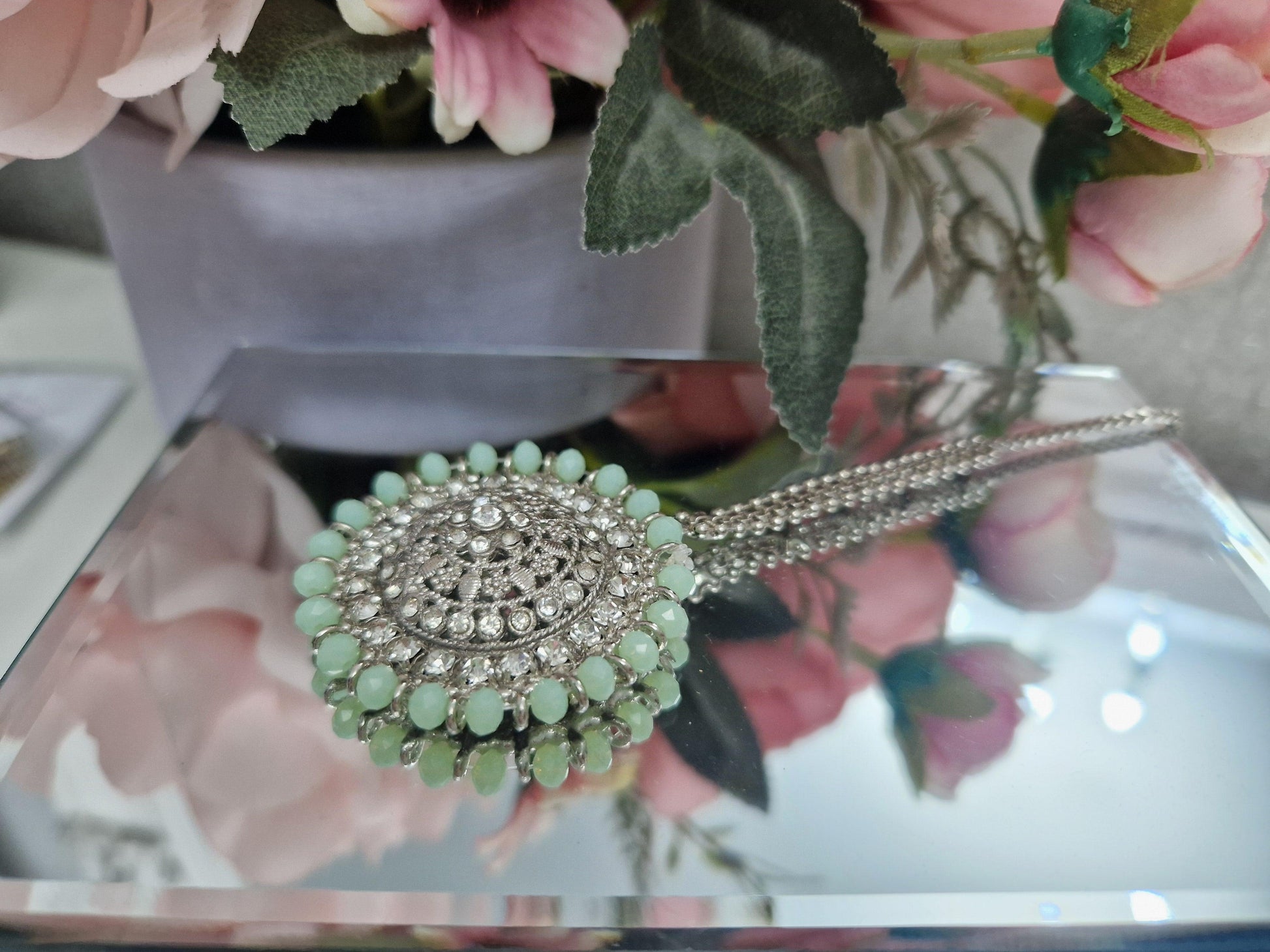 Nims Boutique Royal Silver & Mint Tikka DW11