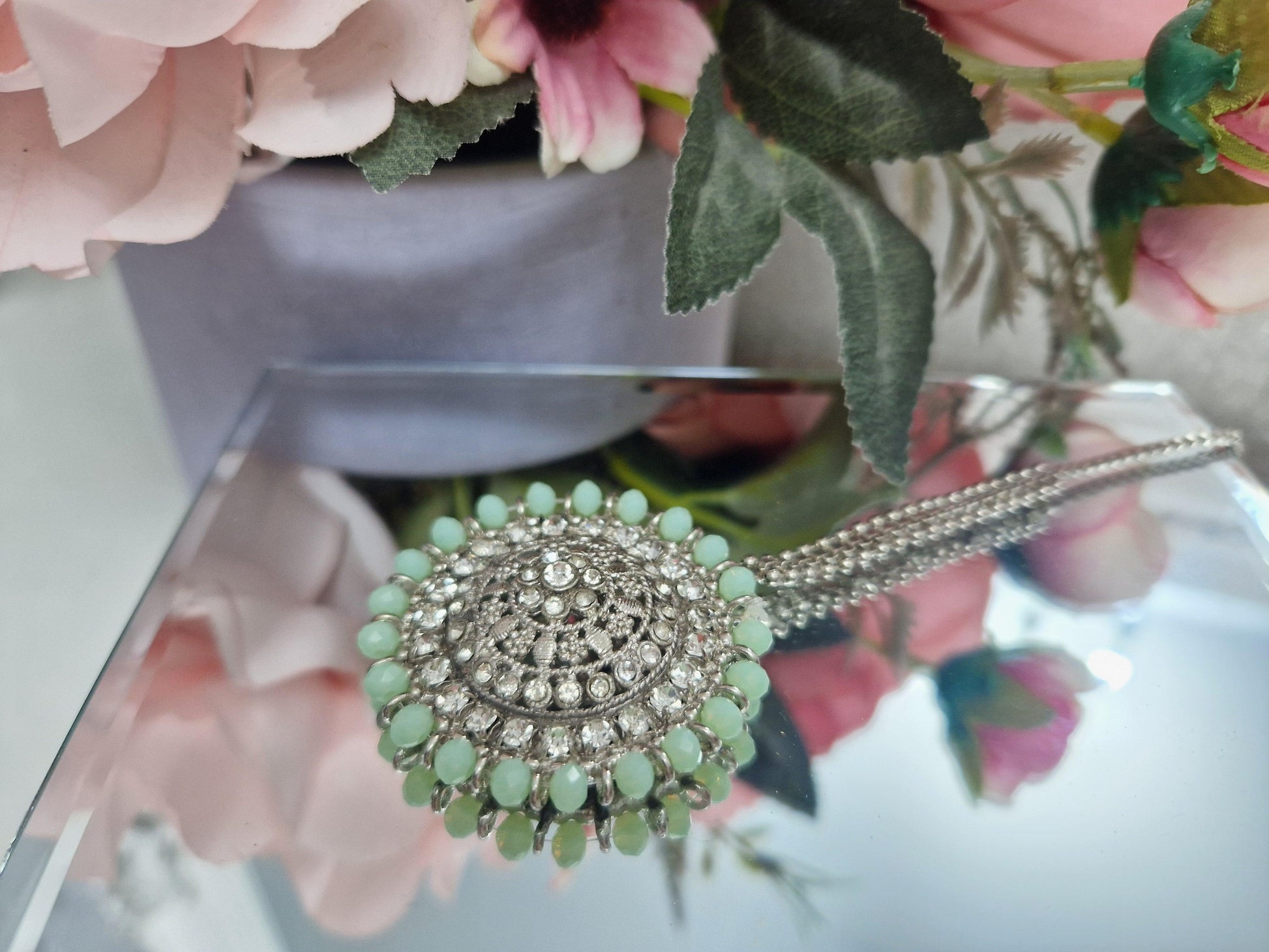 Nims Boutique Royal Silver & Mint Tikka DW11