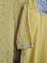 Mustard Threadwork Sharara Suit (Size 18-22)