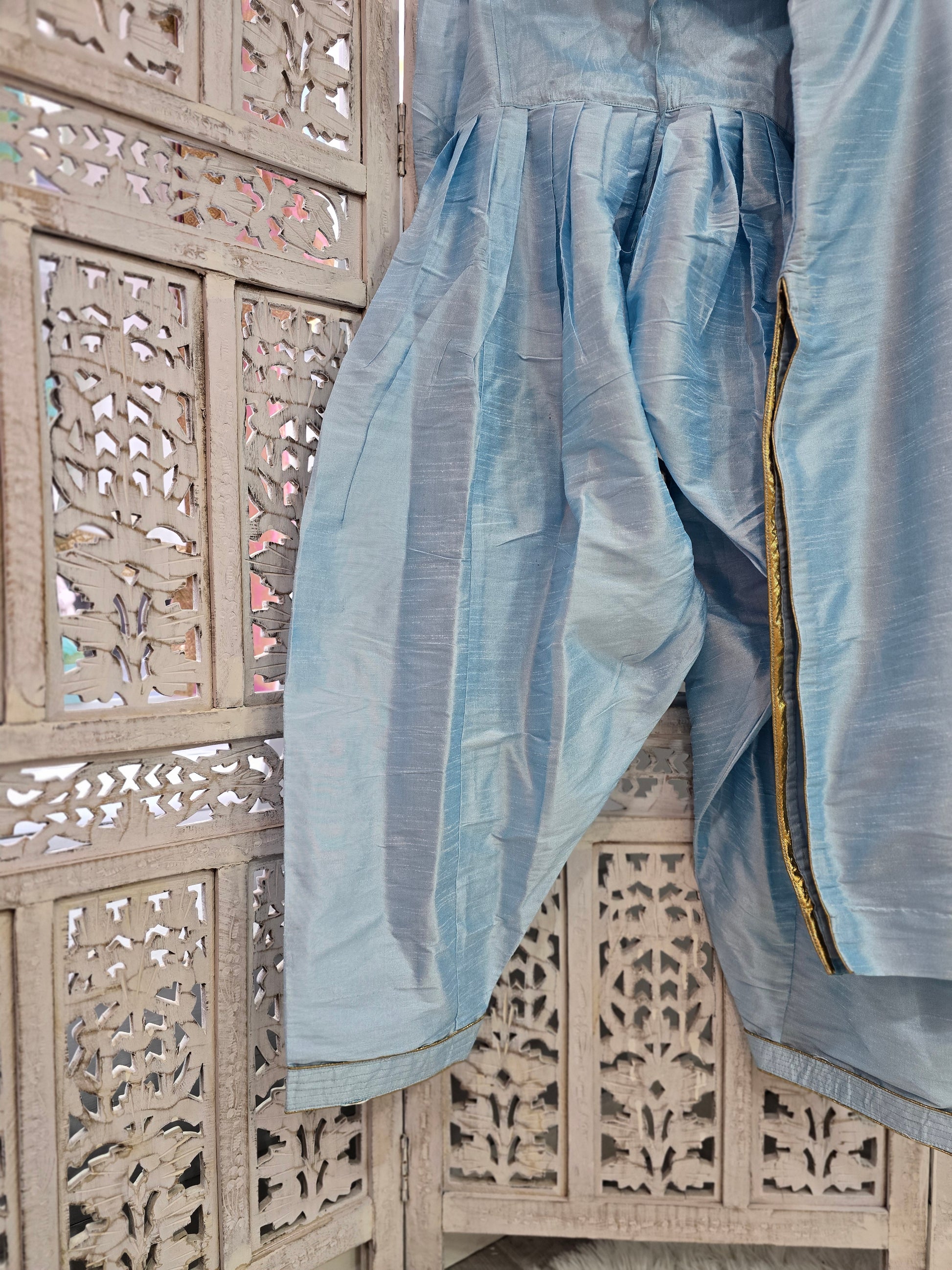 Powder Blue Salwar Suit (Size 18-20)